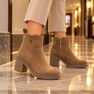 Imagen de Botines De Ante En Vestíbulo Elegante