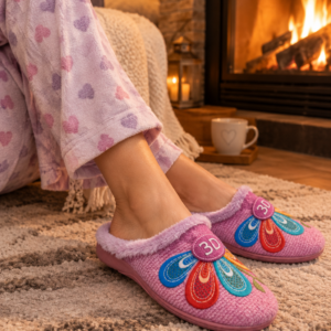 Imagen de Pantuflas Acogedoras Junto Al Fuego