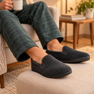 Imagen de Relajación Acogedora Con Zapatillas De Casa