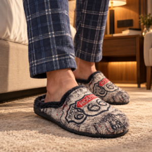 Imagen de Zapatillas Route 66 En Dormitorio Acogedor