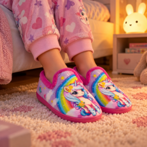 Imagen de Zapatillas De Unicornio En Noche Acogedora