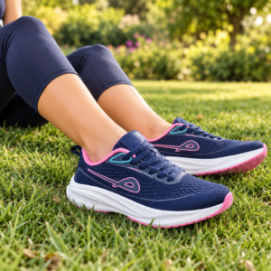 Imagen de Zapatillas Deportivas En El Jardín