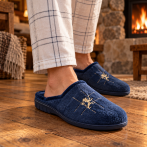 Imagen de Zapatillas Junto A La Chimenea